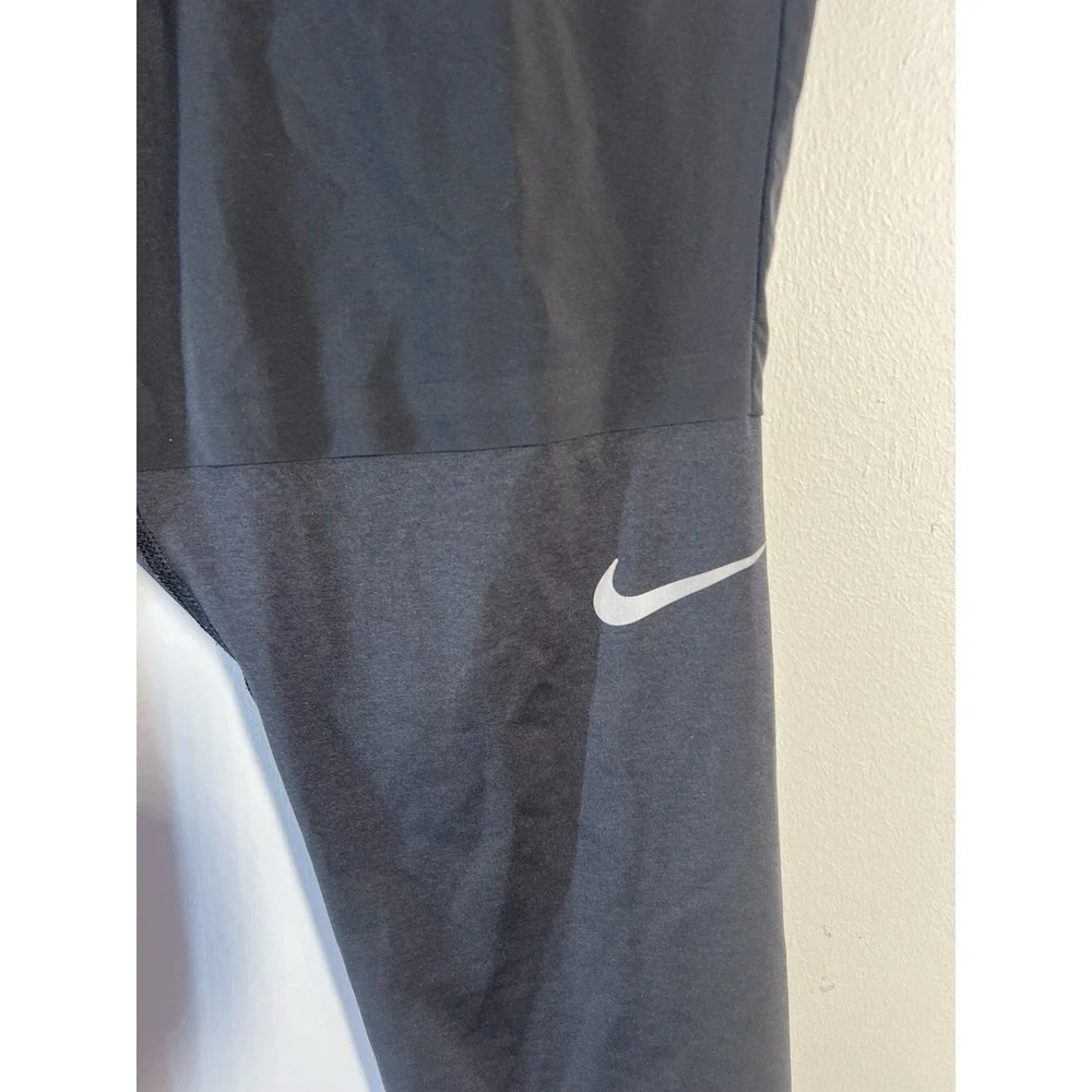 Nike Utility Dri-FIT Running Pants Mens Medium Black AJ7959-010 Flex Zip Pockets